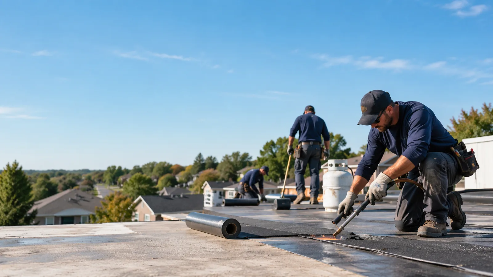 Flat Roof Leak Repair providers in Perkins, MI